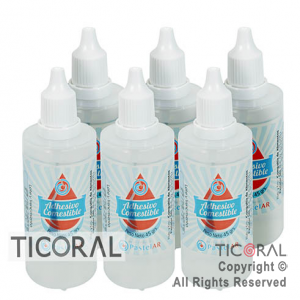 ADHESIVO COMESTIBLE EN GEL CON PINCEL APLICADOR 6 X 45GR